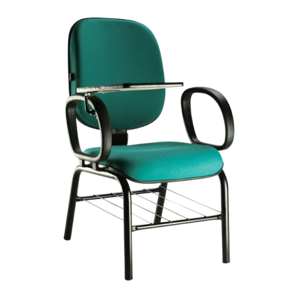 Cadeira Universitária Diretor com Braço Escamoteavel