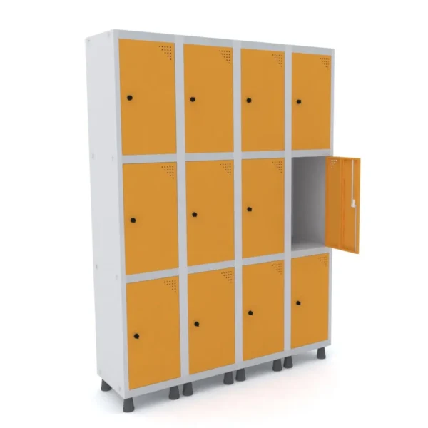 Locker/Roupeiro de Aço 12 Portas